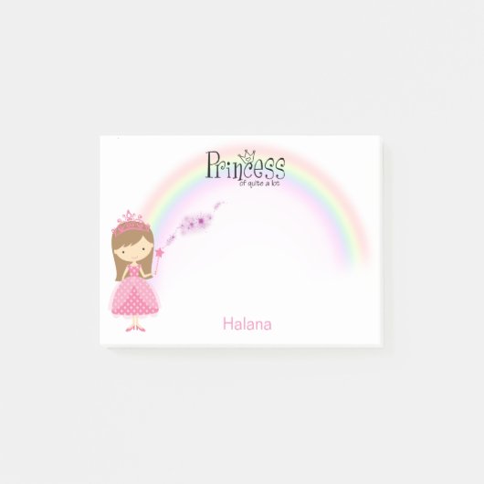 Prinzessin ziemlich viel der post-it klebezettel (Vorderseite)
