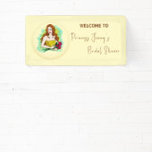 Prinzessin zum Brautparty der Königin Banner (InSitu)