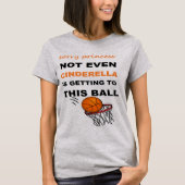 Prinzessinbasketball T-Shirt (Vorderseite)