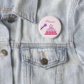 Prinzessinentorte und Zauberstab Button (Beispiel)