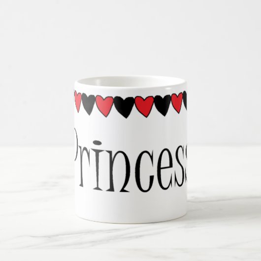 PRINZESSINherzen Kaffeetasse (Mittel)