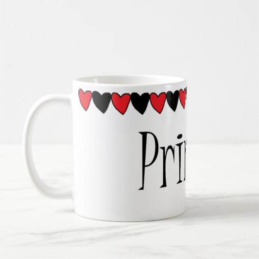 PRINZESSINherzen Kaffeetasse (Links)