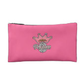 Prinzessinkrone Kosmetiktasche (Rückseite)