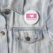 Prinzessinnen-Barcode-Design Button (Beispiel)