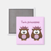 Prinzessinnen der Doppelkeule Magnet (Vorderseite/Rückseite)