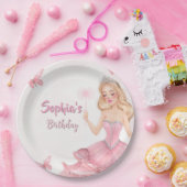 Prinzessinnen Geburtstag Pappteller (Party)