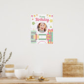 Prinzessinnen-Geburtstag Poster (Küche)
