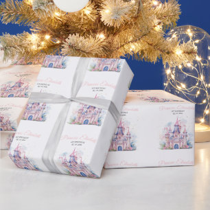 Prinzessinnen-Geburtstagsfeier, Prinzessinnenschlo Geschenkpapier