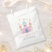 Prinzessinnen-Geburtstagsfeier Willkommensplakat Geschenktütchen (Ausgeschnitten)