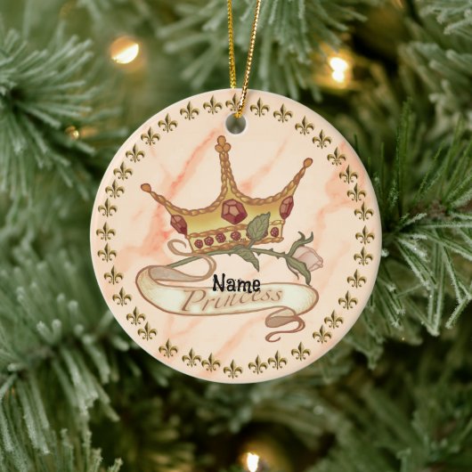 Prinzessinnen-Krone Ornamente (Baum)