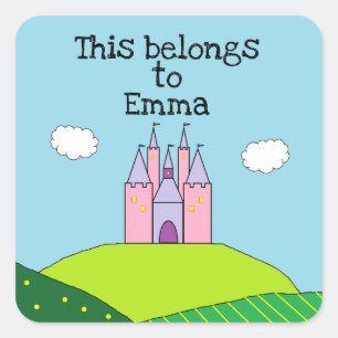 "Prinzessinnen-Party" Aufkleber