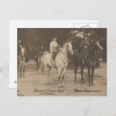 Prinzessinnen reiten Reitsattel #056SS Postkarte (Vorne/Hinten)