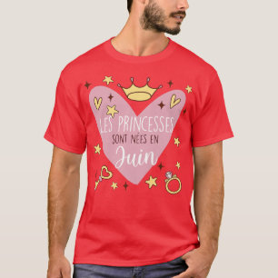 Prinzessinnen sind im Februar Geboren T-Shirt