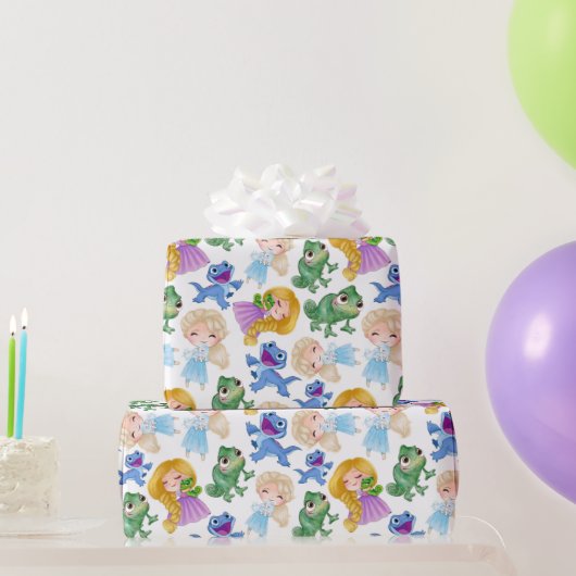 Prinzessinnen und Haustiere Geschenkpapier (Partygeschenke)