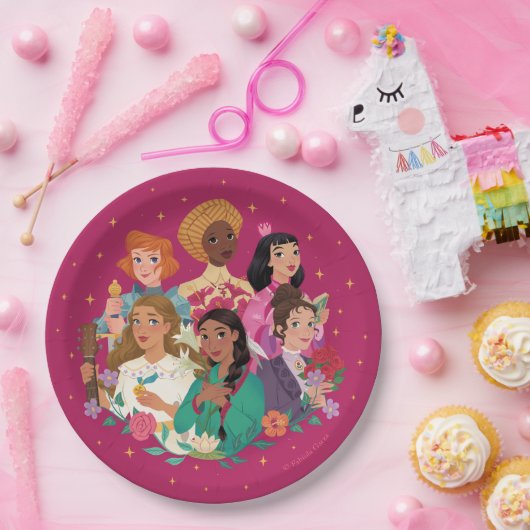 Prinzessinnen von Heaven™-Party-Tellern (groß) Pappteller (Party)