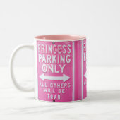 Prinzessinparken Zweifarbige Tasse (Links)