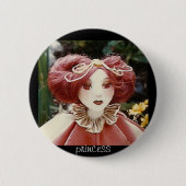 Prinzessinporträt Button (Vorderseite)