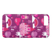 Prinzessinschloss und Einhornregenbogen Case-Mate iPhone Hülle (Rückseite (Horizontal))