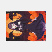 PRINZESVAMPIRE VON BATEN - GOTHISCH FLEECEDECKE (Vorderseite (Horizontal))