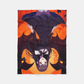 PRINZESVAMPIRE VON BATEN - GOTHISCH FLEECEDECKE (Vorderseite)