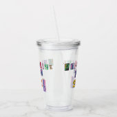 Priorisiere dich selbst acryltrinkbecher (Links)