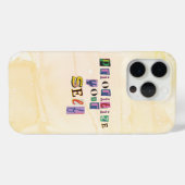 Priorisiere dich selbst Case-Mate iPhone hülle (Rückseite (Horizontal))