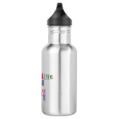 Priorisiere dich selbst edelstahlflasche (Rechts)