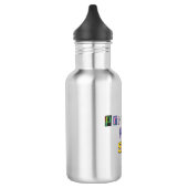 Priorisiere dich selbst edelstahlflasche (Links)