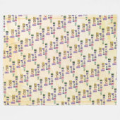 Priorisiere dich selbst fleecedecke (Vorderseite (Horizontal))