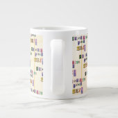 Priorisiere dich selbst Jumbo-Tasse (Rückseite)