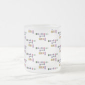 Priorisiere dich selbst mattglastasse (Mittel)