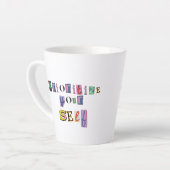 Priorisiere dich selbst milchtasse (Linke Ecke)