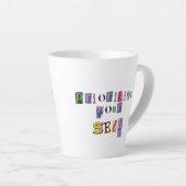 Priorisiere dich selbst milchtasse (Rechte Ecke)