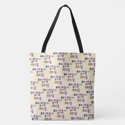 Priorisiere dich selbst tasche (Vorderseite)