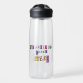 Priorisiere dich selbst trinkflasche (Vorne)