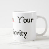 Priorität 1 Jumbo-Tasse (Rechts)