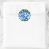 Priorität! Aufkleber Office Blue Hydrangea Blume (Tasche)