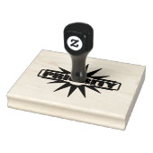 PRIORITÄT Dringend zu bearbeitender Workflow-Tool  Gummistempel (Stempel)