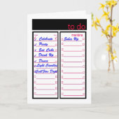 Priorität Karte (Gelbe Blume)