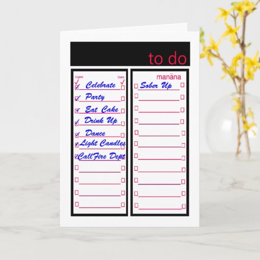 Priorität Karte (Gelbe Blume)