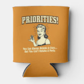 Prioritäten: Sie können eine Klasse immer wieder z Dosenkühler (Vorderseite)