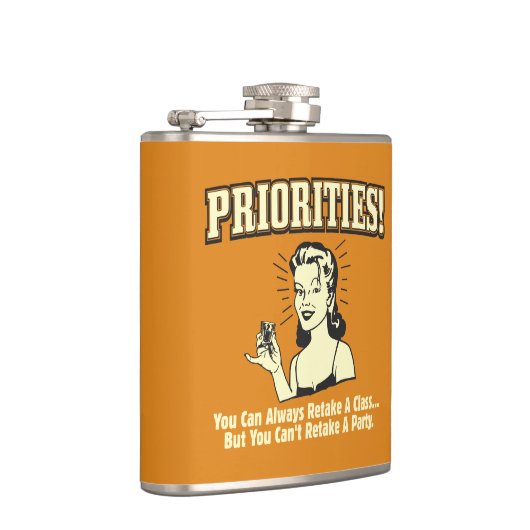 Prioritäten: Sie können eine Klasse immer wieder z Flachmann (Rechts)