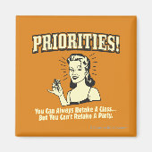 Prioritäten: Sie können eine Klasse immer wieder z Magnet (Vorne)