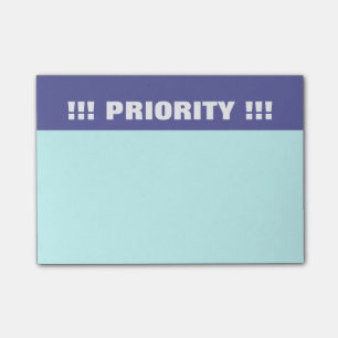 Prioritäts-Post-Itanmerkungen Post-it Klebezettel