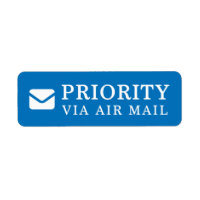 PRIORITÄTSACHEN ÜBER AIR-MAIL 手 紙 箋 Briefbriefe ラ