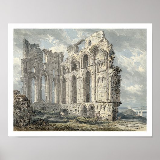 Priory, Northumberland, c.1792-93 (w/c Poster (Vorne)
