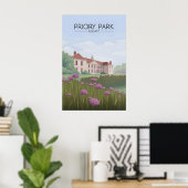 Priory Park Reigate Reiseplakat Poster (Heimbüro)