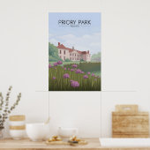 Priory Park Reigate Reiseplakat Poster (Küche)