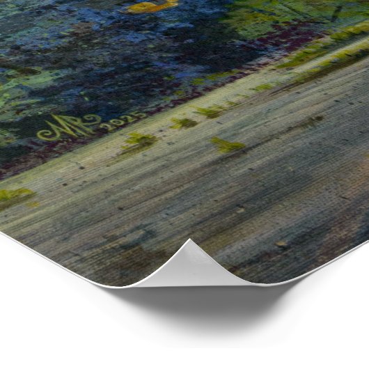 Pripyat Riesenrad-Lackplakat Poster (Ecke)