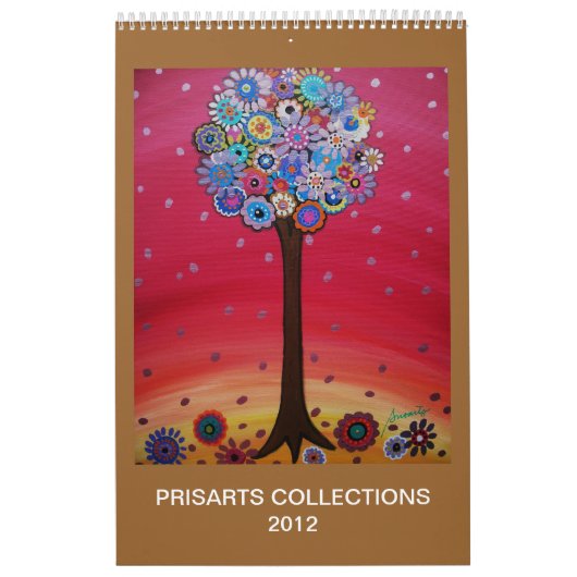 PRISARTS BAUM VON LEBEN-MALEREI-KALENDER 2012 KALENDER (Titelbild)